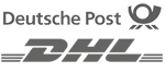 DHL und Post Logo